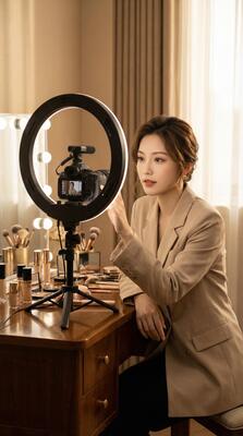 黄色仓库美妆视频教程